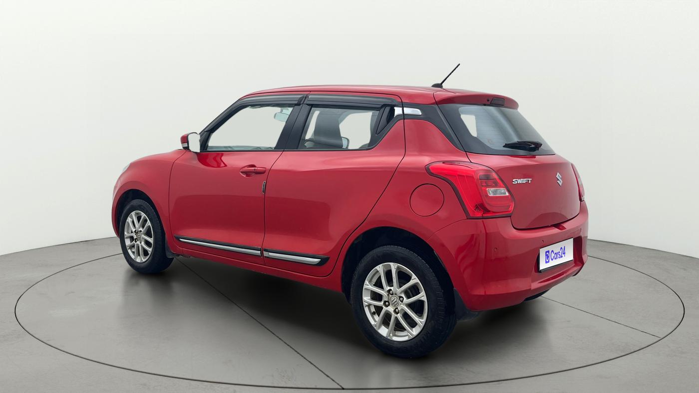 2018 Maruti Swift ZXI, Petrol, Manual, 75,436 km, Left Back Diagonal