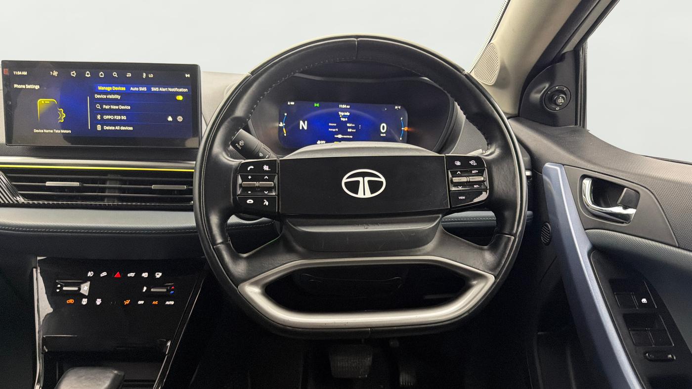 2024 Tata Curvv Creative Plus S 1.2 Petrol 7DCA, Petrol, Automatic, 29,193 km, Steering Wheel Close Up