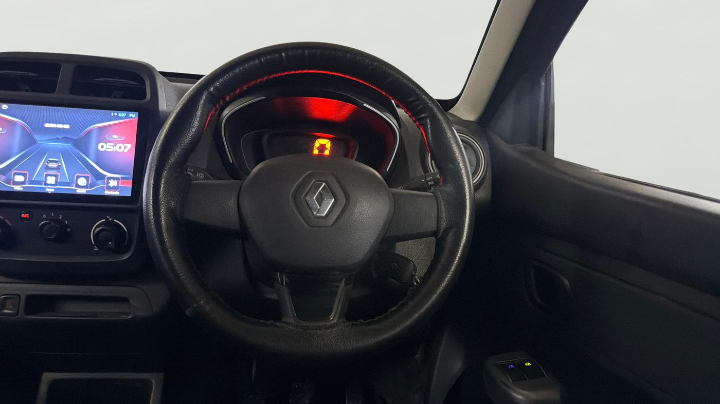 2017 Renault Kwid RXL, Petrol, Manual, 46,155 km, Steering Wheel Close Up