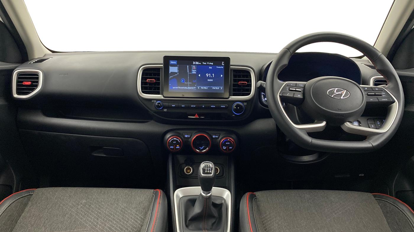 2021 Hyundai VENUE SX 1.0 (O) TURBO IMT DUAL TONE, Petrol, Manual, 35,269 km, Dashboard