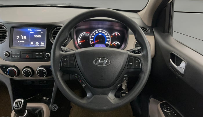 2019 Hyundai Grand i10 SPORTZ 1.2 KAPPA VTVT, Petrol, Manual, 87,817 km, Steering Wheel Close Up
