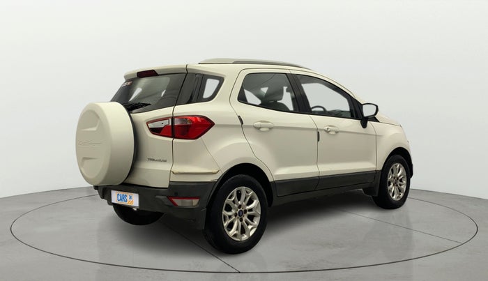 2014 Ford Ecosport TITANIUM 1.5L PETROL, Petrol, Manual, 1,18,915 km, Right Back Diagonal