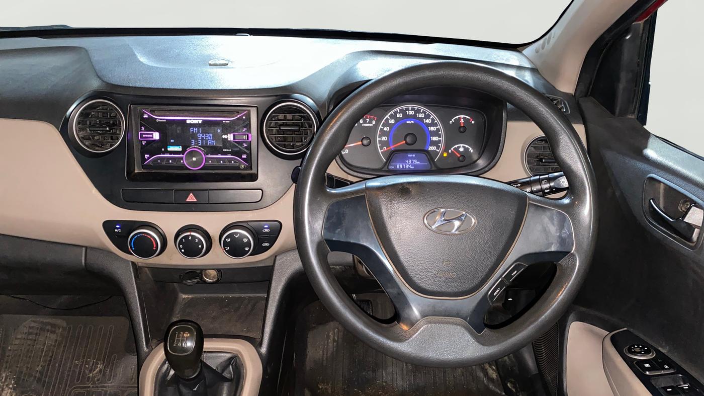 2017 Hyundai Grand i10 MAGNA 1.2 KAPPA VTVT, Petrol, Manual, 89,731 km, Steering Wheel Close Up