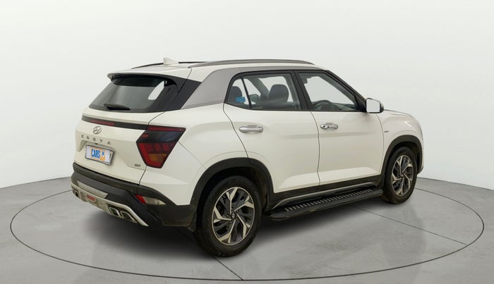 2022 Hyundai Creta SX (O) IVT 1.5 PETROL, Petrol, Automatic, 76,230 km, Right Back Diagonal
