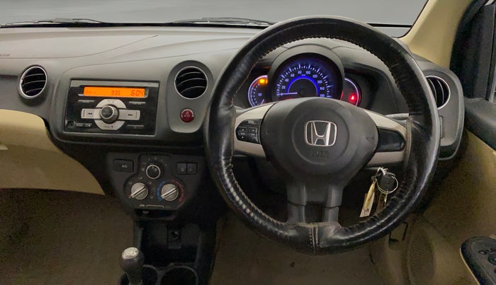 2015 Honda Amaze 1.2L I-VTEC VX, Petrol, Manual, 61,555 km, Steering Wheel Close Up