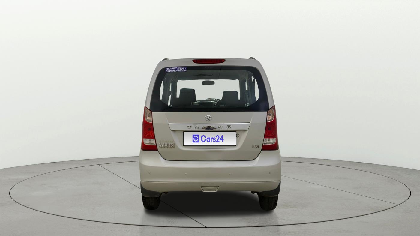 2013 Maruti Wagon R 1.0 LXI CNG, CNG, Manual, 60,983 km, Back/Rear