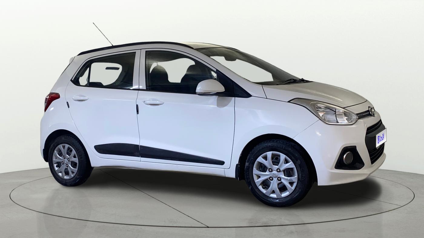 2016 Hyundai Grand i10 SPORTZ 1.2 KAPPA VTVT, Petrol, Manual, 77,715 km, Right Front Diagonal