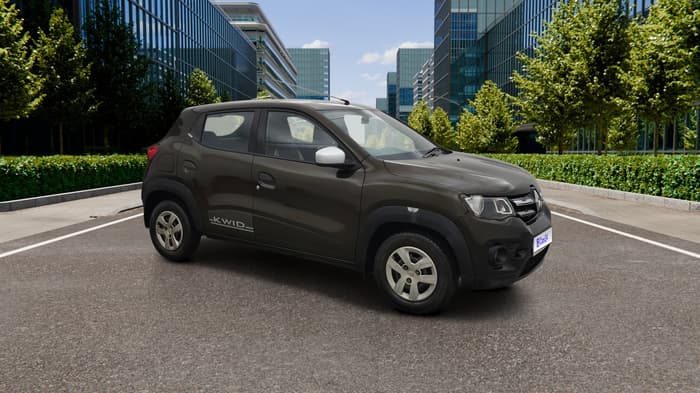 2019 Renault Kwid RXT 1.0 AMT (O), Petrol, Automatic, 37,966 km, Right Front Diagonal