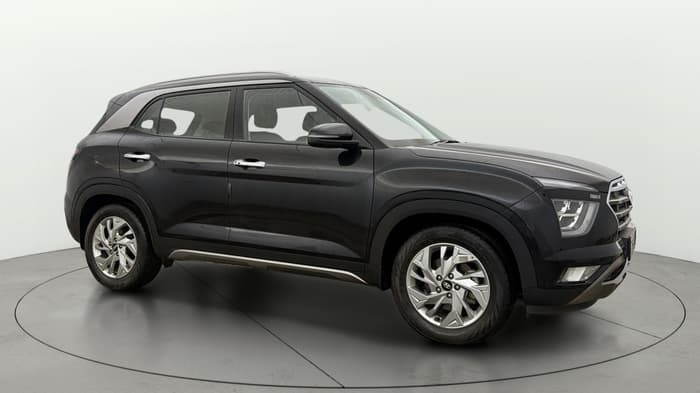 2021 Hyundai Creta SX IVT 1.5 PETROL, Petrol, Automatic, 34,854 km, Right Front Diagonal