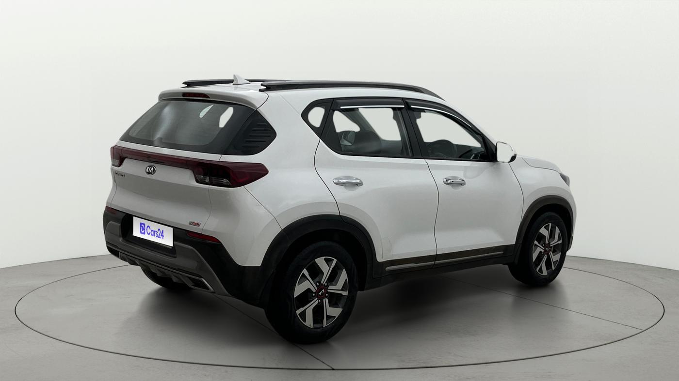 2021 KIA SONET HTX 1.0 IMT, Petrol, Manual, 52,945 km, Right Back Diagonal
