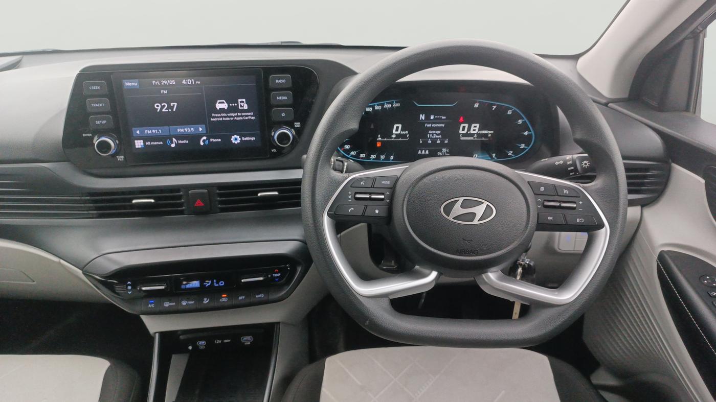 2024 Hyundai NEW I20 Sportz (O) 1.2 IVT, Petrol, Automatic, 9,611 km, Steering Wheel Close Up