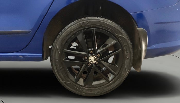 2020 Skoda Rapid 1.0 AMBITION TSI MT, Petrol, Manual, 1,19,828 km, Left Rear Wheel