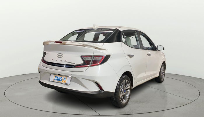 2023 Hyundai AURA SX 1.2 CNG, CNG, Manual, 41,204 km, Right Back Diagonal
