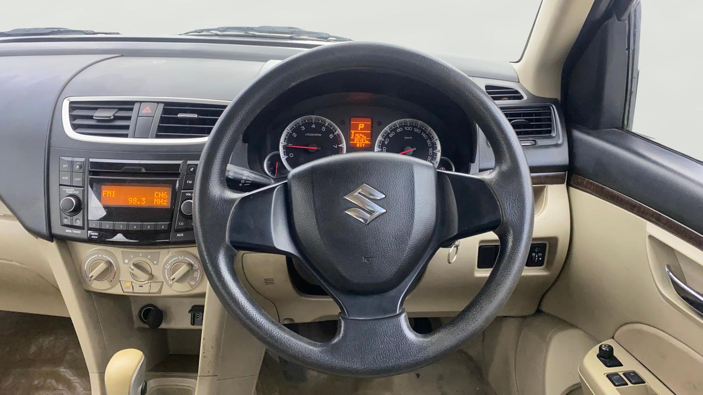 2016 Maruti Swift Dzire VXI AT, Petrol, Automatic, 85,496 km, Steering Wheel Close Up