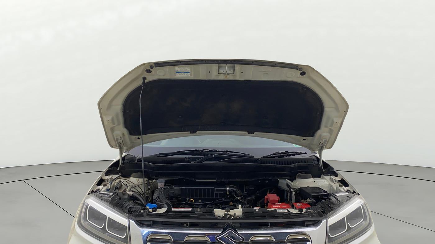 2020 Maruti Vitara Brezza ZXI AT SHVS, Petrol, Automatic, 35,065 km, Open Bonet