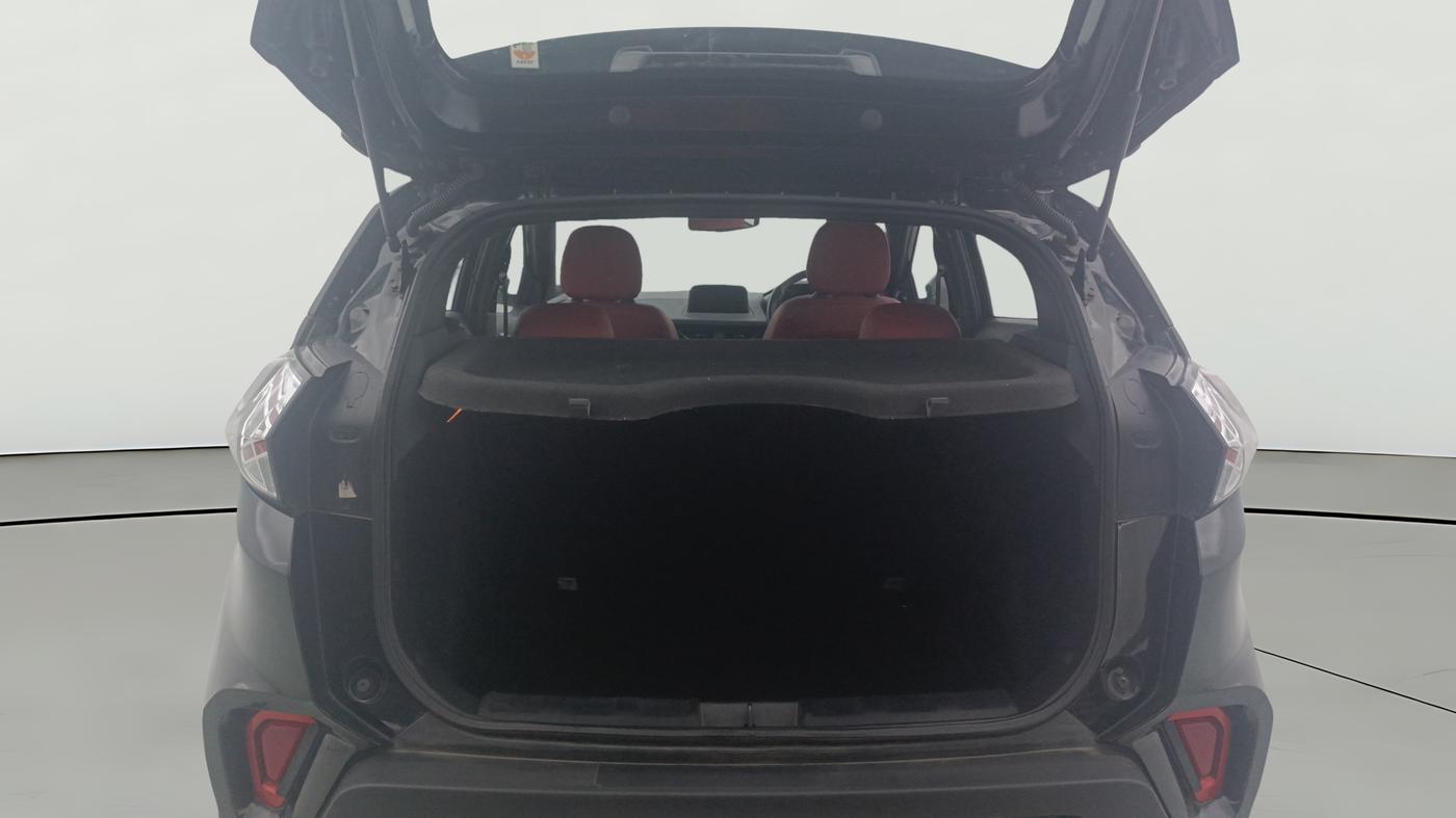 2023 Tata NEXON XZA PLUS LUX SUNROOF RED DARK PETROL, Petrol, Automatic, 29,740 km, Boot Open Zoomed View