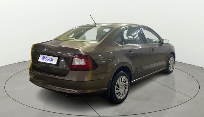 2020 Skoda Rapid ACTIVE 1.0 TSI AT, Petrol, Automatic, 30,267 km, Right Back Diagonal