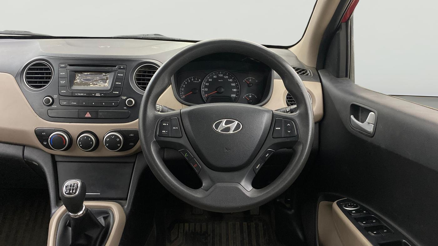 2014 Hyundai Xcent S (O) 1.2, Petrol, Manual, 51,492 km, Steering Wheel Close Up