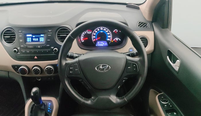 2016 Hyundai Grand i10 ASTA (O) AT 1.2 KAPPA VTVT, Petrol, Automatic, 31,525 km, Steering Wheel Close Up