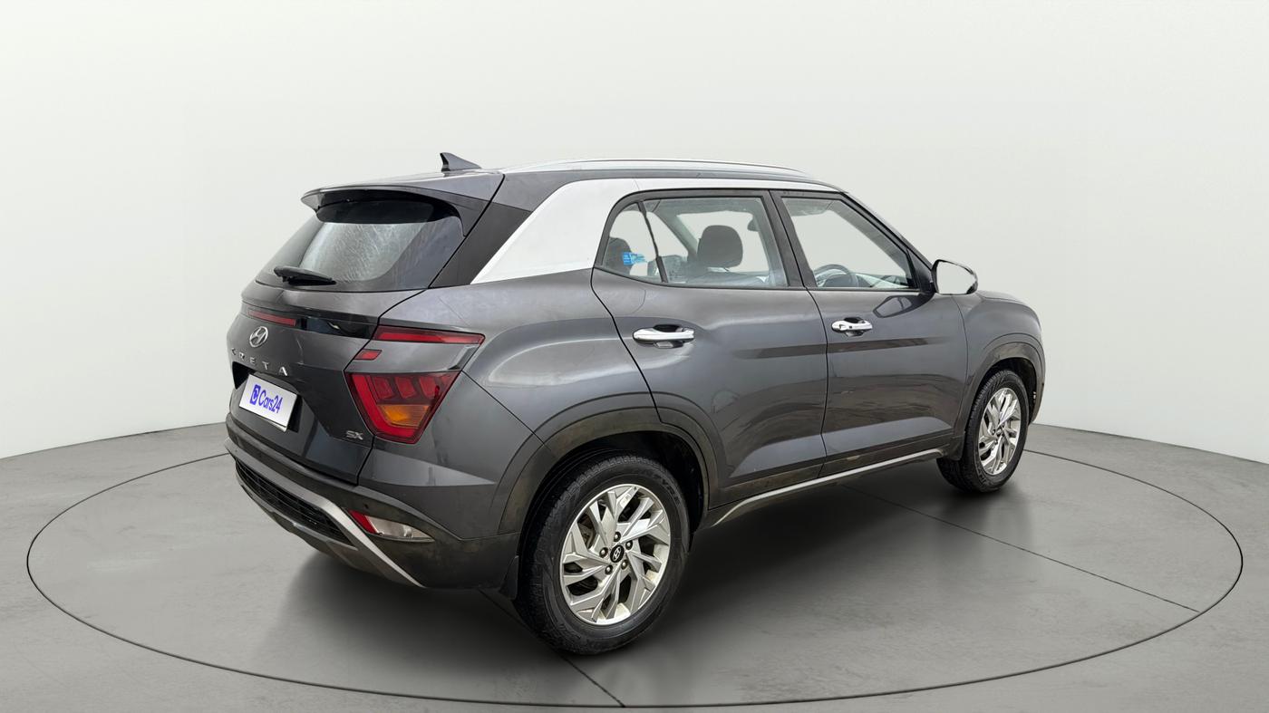 2021 Hyundai Creta SX 1.5 DIESEL, Diesel, Manual, 62,107 km, Right Back Diagonal