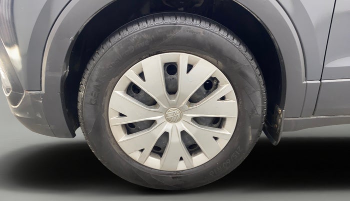 2022 Volkswagen TAIGUN COMFORTLINE 1.0 TSI MT, Petrol, Manual, 93,697 km, Left Front Wheel