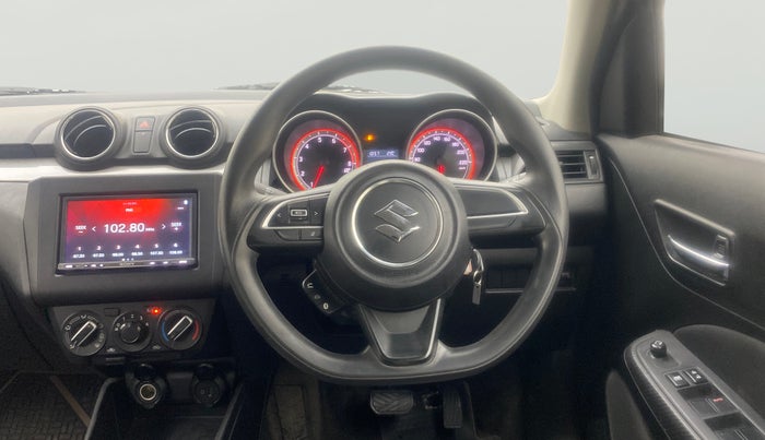 2020 Maruti Swift VXI AMT, Petrol, Automatic, 28,866 km, Steering Wheel Close Up