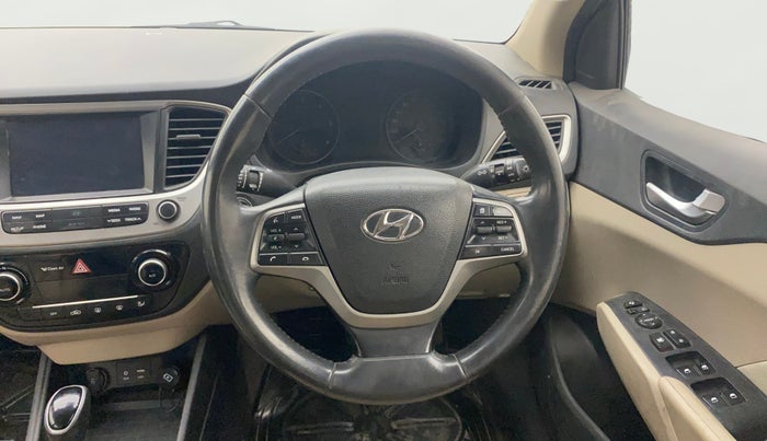2018 Hyundai Verna 1.6 CRDI SX + AT, Diesel, Automatic, 1,01,963 km, Steering Wheel Close Up