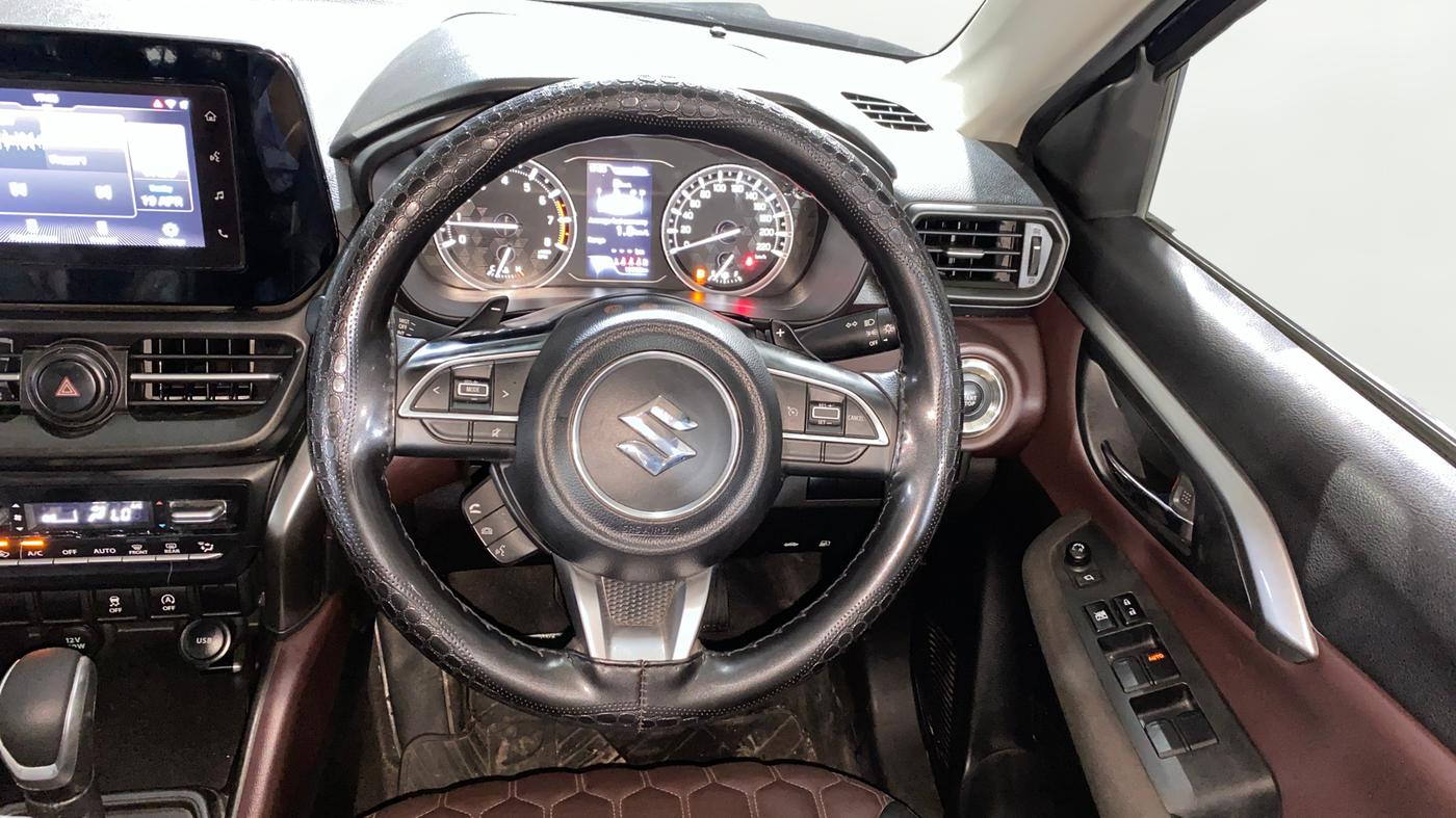 2024 Maruti Grand Vitara DELTA SMART HYBRID AT, Petrol, Automatic, 18,517 km, Steering Wheel Close Up