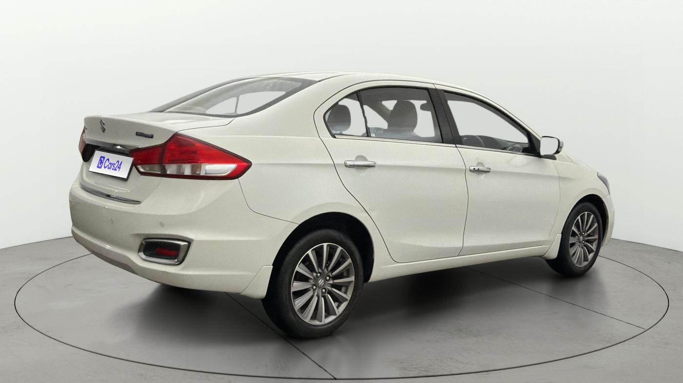 2025 Maruti Ciaz ALPHA  AT 1.5 SHVS PETROL, Petrol, Automatic, 5,025 km, Right Back Diagonal
