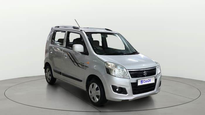 2018 Maruti Wagon R 1.0 VXI AMT, Petrol, Automatic, 38,101 km, Right Front Diagonal