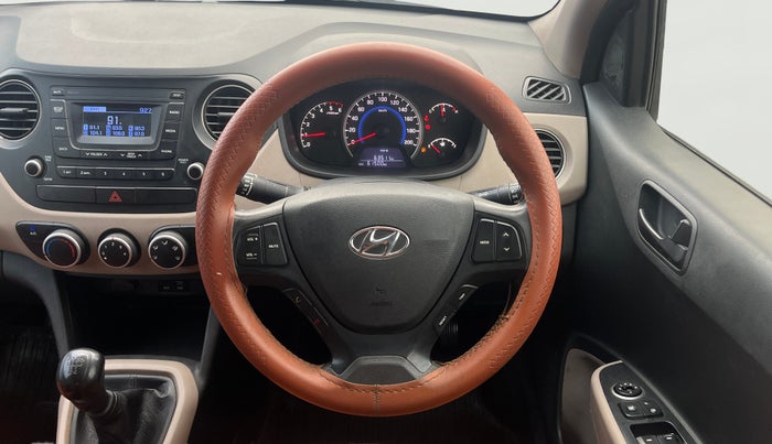 2018 Hyundai Grand i10 MAGNA U2 1.2 CRDI, Diesel, Manual, 61,483 km, Steering Wheel Close Up