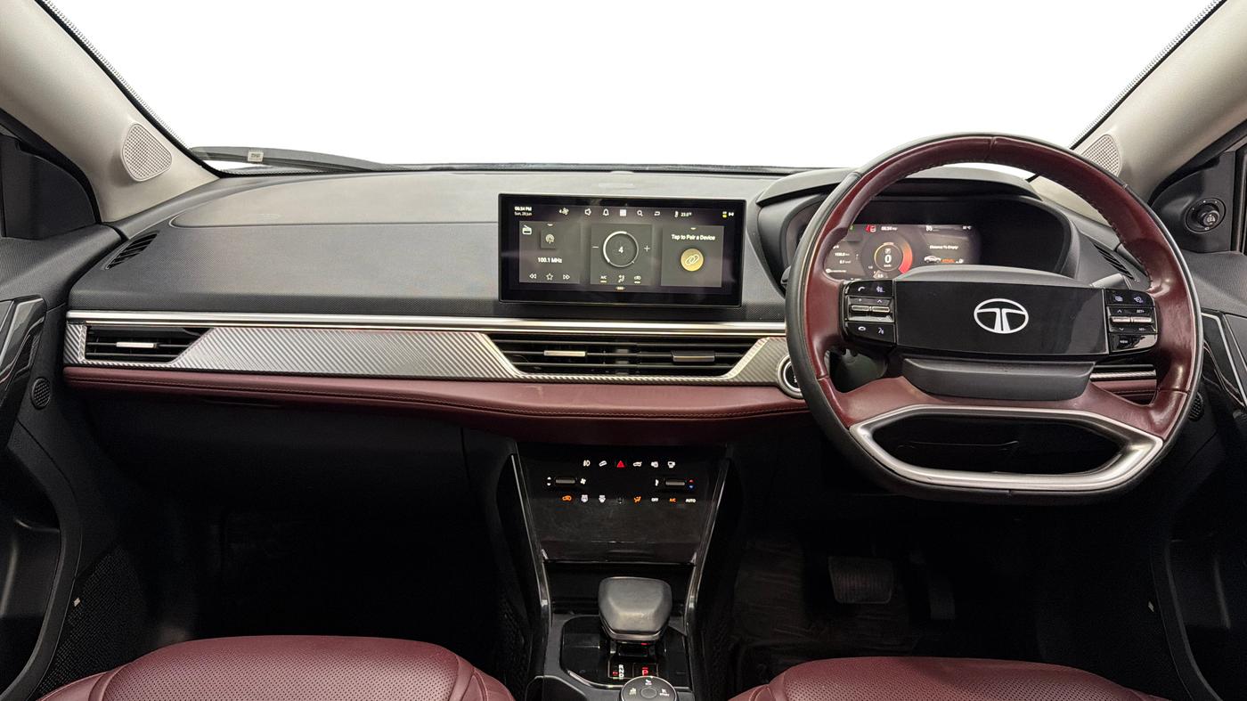 2025 Tata Curvv Accomplished S 1.2 Petrol 7DCA, Petrol, Automatic, 27,791 km, Dashboard