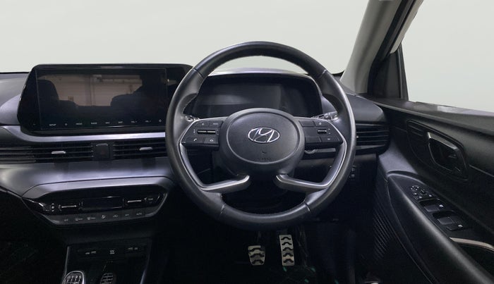 2021 Hyundai NEW I20 Asta 1.0 GDI Turbo IMT, Petrol, Manual, 41,111 km, Steering Wheel Close Up