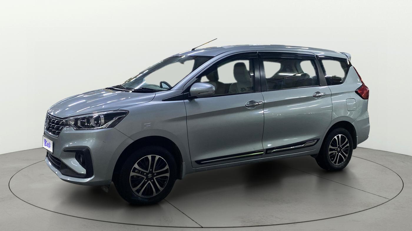 2024 Maruti Ertiga ZXI (O) CNG, CNG, Manual, 38,608 km, Left Front Diagonal