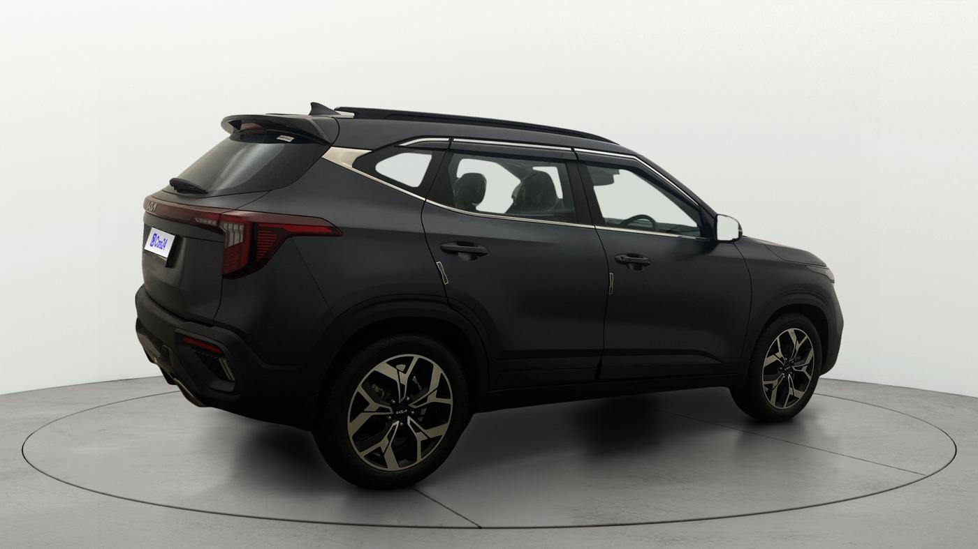 2023 KIA SELTOS  X LINE 1.5 TURBO PETROL DCT, Petrol, Automatic, 13,450 km, Right Back Diagonal