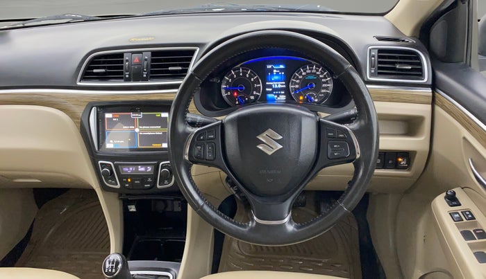 2018 Maruti Ciaz ALPHA 1.5 SHVS PETROL, CNG, Manual, 66,130 km, Steering Wheel Close Up