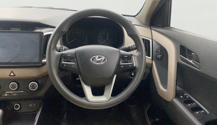 2017 Hyundai Creta E PLUS 1.6 PETROL, Petrol, Manual, 80,850 km, Steering Wheel Close Up