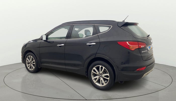 2014 Hyundai Santa Fe 4 WD AT, Diesel, Automatic, 88,620 km, Left Back Diagonal