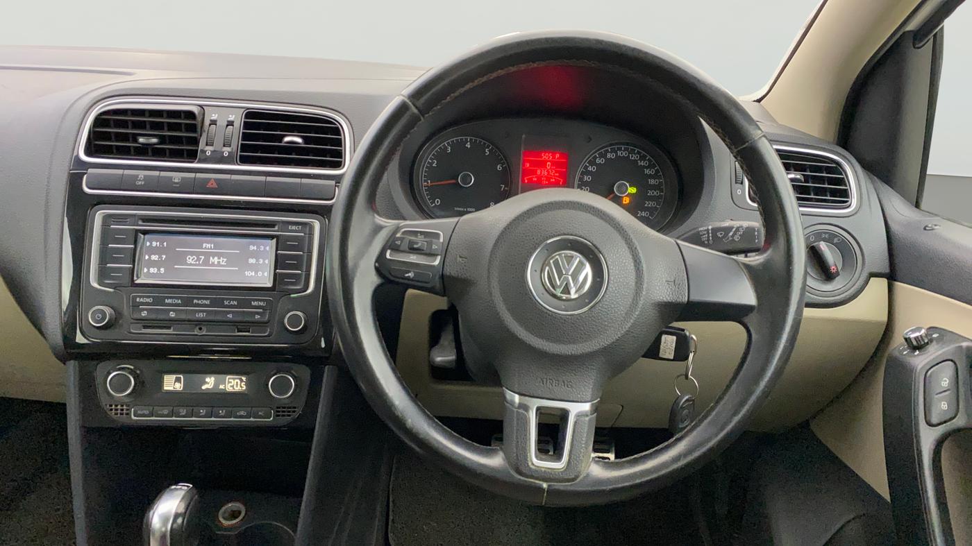 2013 Volkswagen Polo GT TSI AT, Petrol, Automatic, 83,519 km, Steering Wheel Close Up