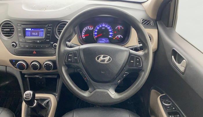 2014 Hyundai Xcent S 1.2, CNG, Manual, 85,548 km, Steering Wheel Close Up
