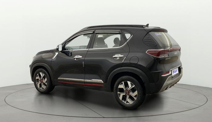 2021 KIA SONET HTX 1.0 IMT, Petrol, Manual, 1,04,326 km, Left Back Diagonal