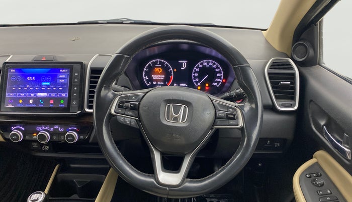 2021 Honda City 1.5L I-VTEC ZX, Petrol, Manual, 1,19,926 km, Steering Wheel Close Up