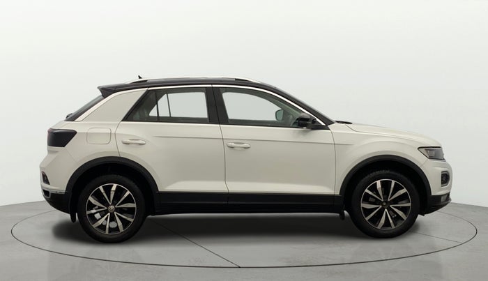 2019 Volkswagen T-ROC 1.5 TSI AT, Petrol, Automatic, 1,34,626 km, Right Side View
