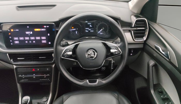 2024 Skoda KUSHAQ AMBITION 1.0L TSI MT, Petrol, Manual, 41,005 km, Steering Wheel Close Up