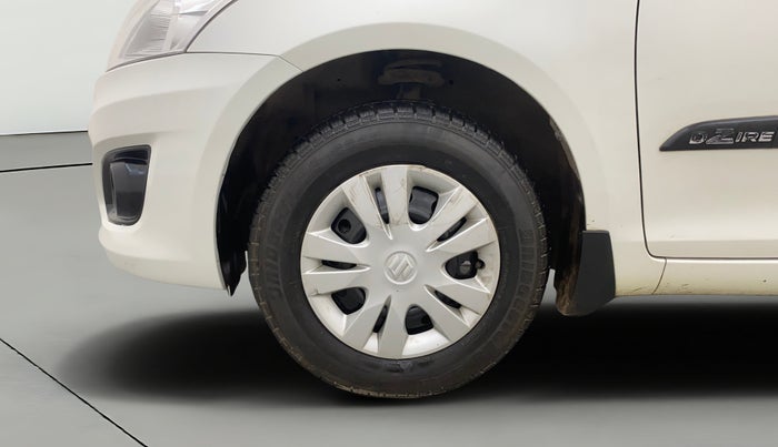 2013 Maruti Swift Dzire VXI, Petrol, Manual, 40,877 km, Left Front Wheel