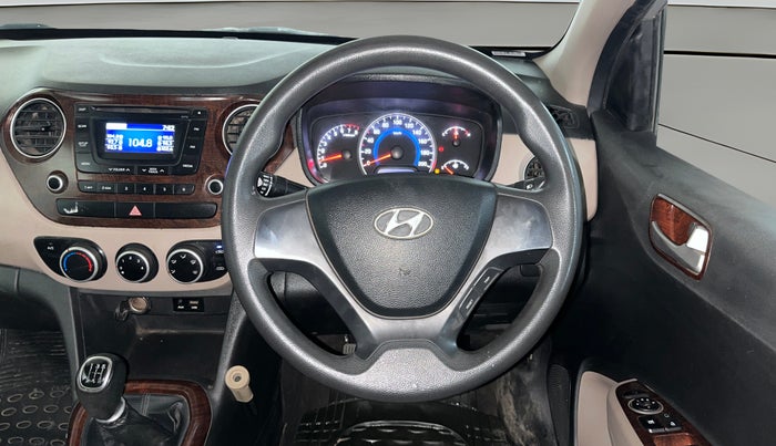 2014 Hyundai Grand i10 SPORTZ 1.2 KAPPA VTVT, Petrol, Manual, 48,162 km, Steering Wheel Close Up