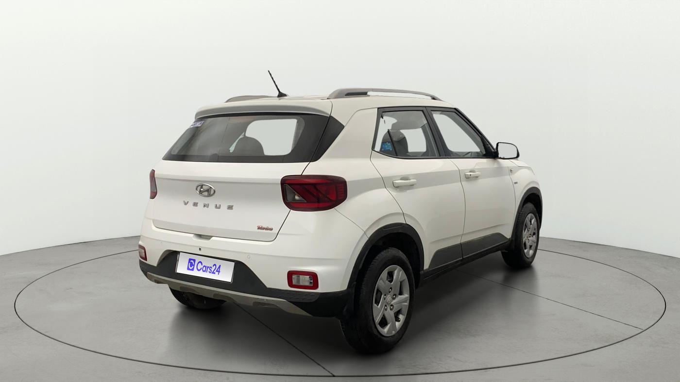 2021 Hyundai VENUE S 1.0 TURBO DCT, Petrol, Automatic, 1,29,717 km, Right Back Diagonal