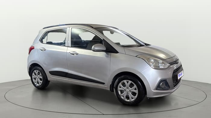 2016 Hyundai Grand i10 SPORTZ 1.2 KAPPA VTVT, Petrol, Manual, 38,922 km, Right Front Diagonal
