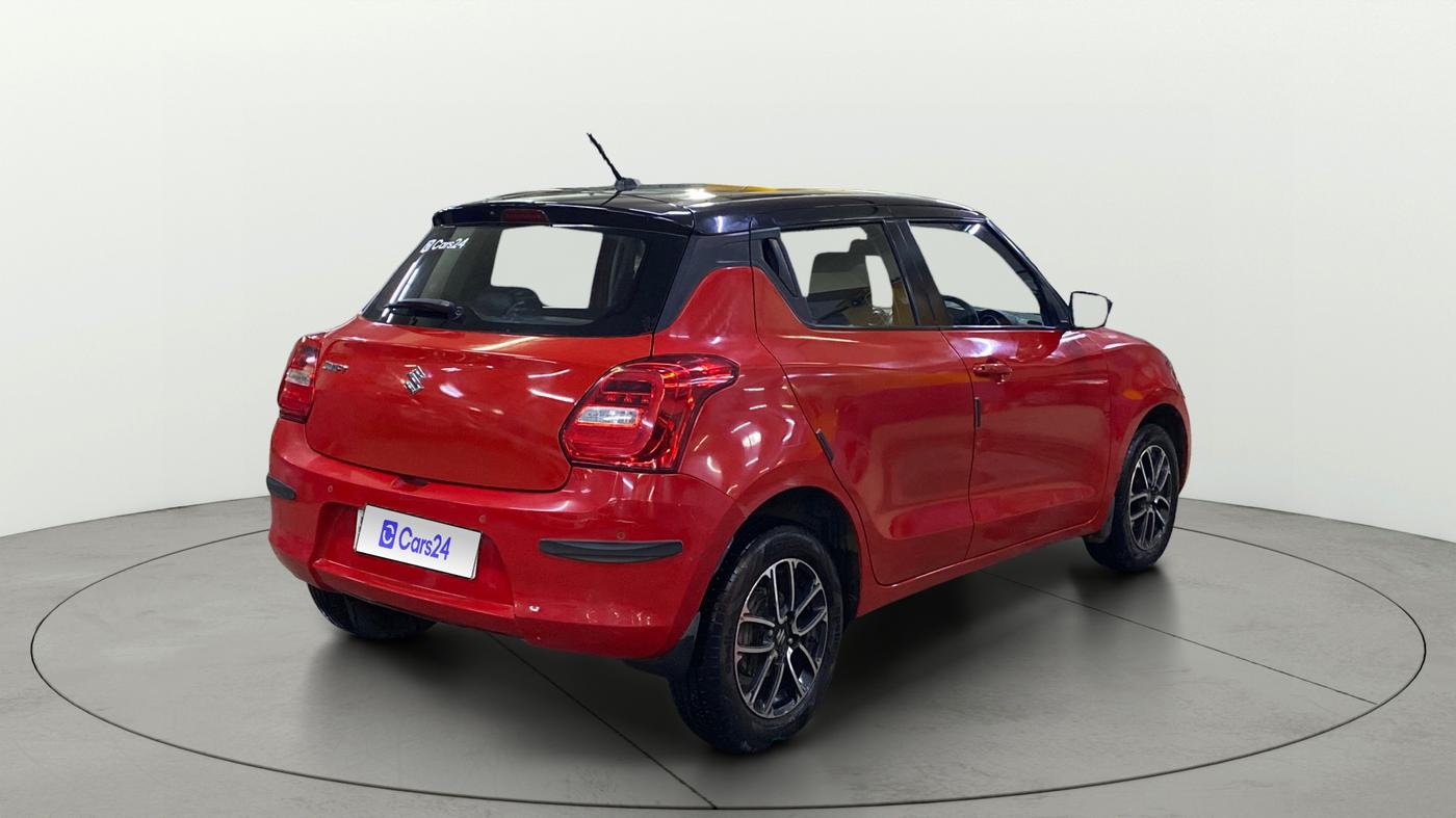 2021 Maruti Swift ZXI PLUS DUAL TONE, Petrol, Manual, 40,779 km, Right Back Diagonal