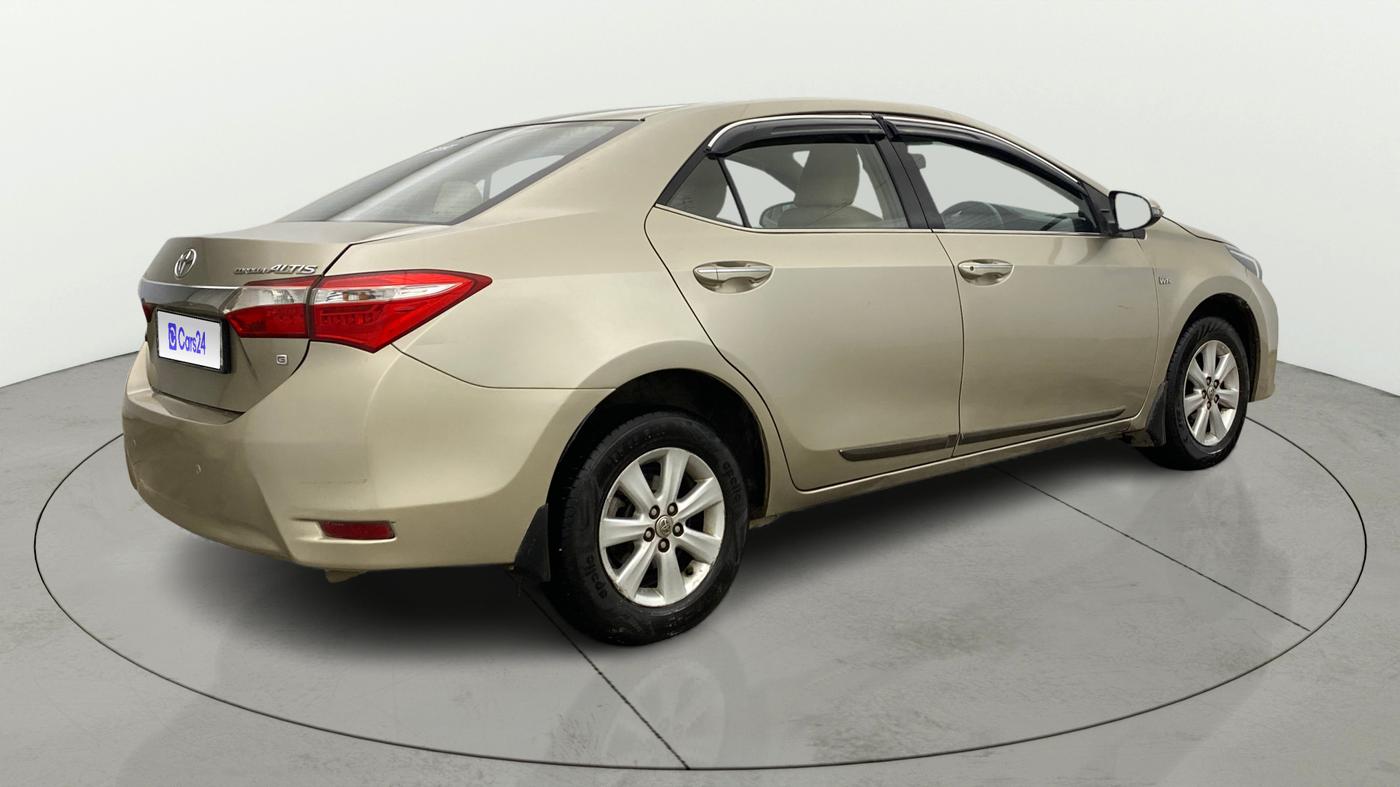 2015 Toyota Corolla Altis G CVT PETROL, Petrol, Automatic, 84,986 km, Right Back Diagonal
